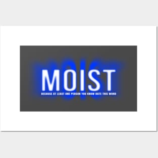 Moist- Difuser Text AL Posters and Art